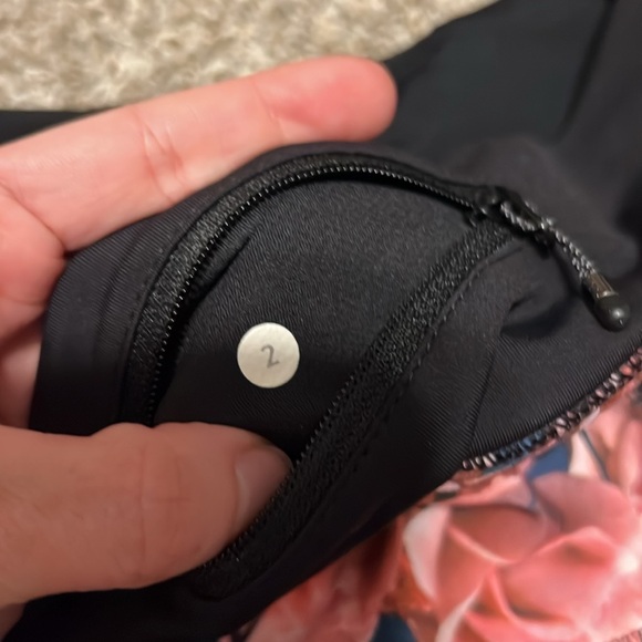 Lululemon Pace Rival Skirt (Regular) *4-way Stretch Secret Garden / Black Size 2 - Picture 12 of 14